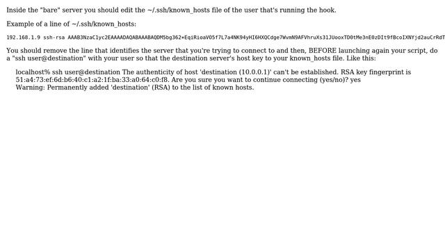 SSH failing from script, working on command line (Git) (2 Solutions!!) смотреть онлайн