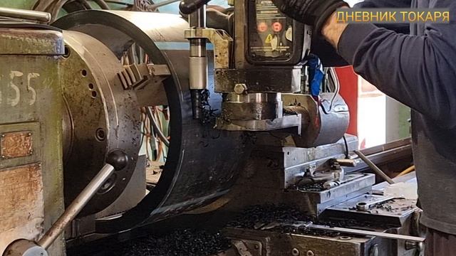Фрезеровка на токарном станке 1м63. смотреть онлайн