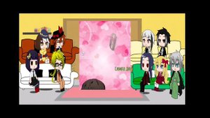 реакция БСД на дочь Дазая как Рика Кавай/BSD reaction to Dazai's daughter as Rika Ka 1/1