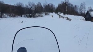 Буран 4тд. Проверка гусеницы и покатушки