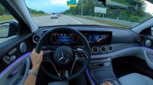 2021 Mercedes-Benz E450 4Matic Sedan - POV Review