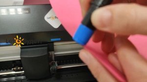 Режущий плоттер Graphtec. Настройка ножа и тестовый рез