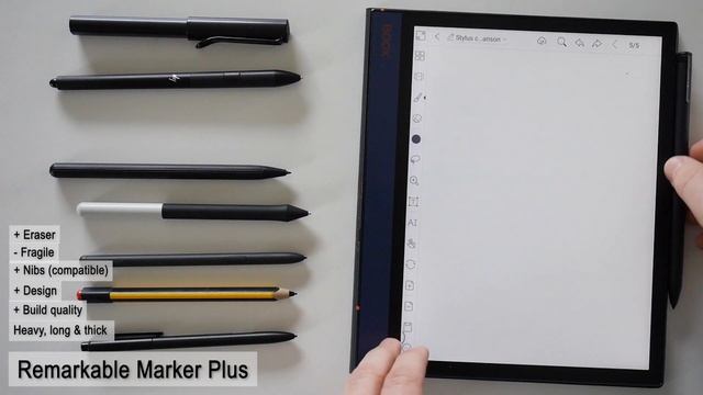 Comparison : The Best Stylus for ONYX BOOX or Remarkable 2 ? смотреть онлайн