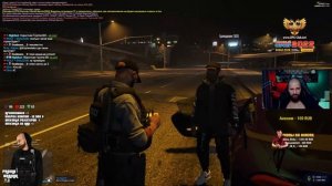 ?STREAM GTA 5 RP. [ДЕНЬ 321] ПАТРУЛЬНЫЙ КОП.