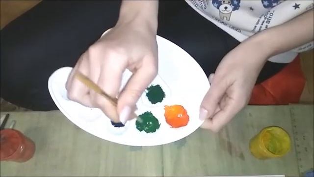 Начинающий художник,цветовой круг, уроки рисования для начинающих, рисование гуашью