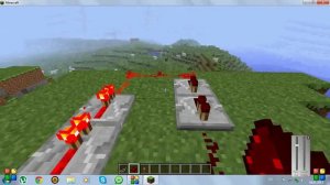 Как сделать Мигающий Редстоун/How to make a blinking Redstone