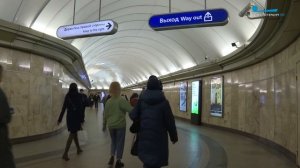 Самый-самый в Петербурге. Станция метро «Адмиралтейская» - одна из самых глубоких в мире