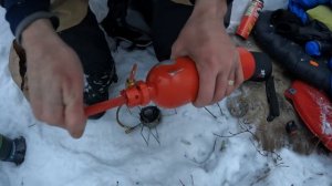 Deep Snow Survival Camping in Alaska - Building a Winter Survival Shelter