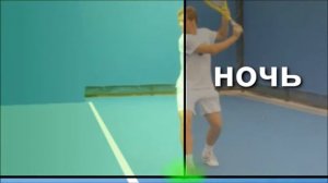 Удар слева одной рукой. Пошаговая инструкция.