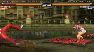 Tekken 5 Story Mode - Steve Fox 4K (PCSX2 1.6.0)