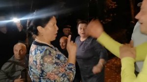 Измайловский пятачок, частушки под гармонь. Тёплая осень 2