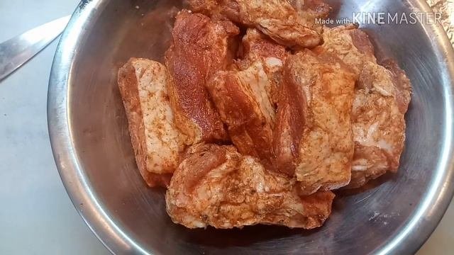 РЕБРЫШКИ   ЗАПЕЧЕННЫЕ В ГЛАЗУРИ С КАРТОШКОЙ. ЖАРКОЕ  ИЗ СВИНЫХ РЕБРЫШЕК.