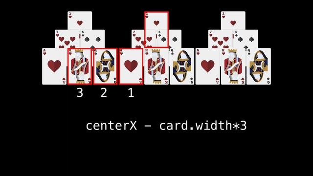 iOS Swift Game Tutorial - SpriteKit Tripeak Game - How To Create 3 Peaks (P3)