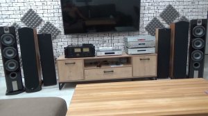 Focal Chorus 826 V + Densen Beat B 410 + Parasound 2125 +Parasound p3