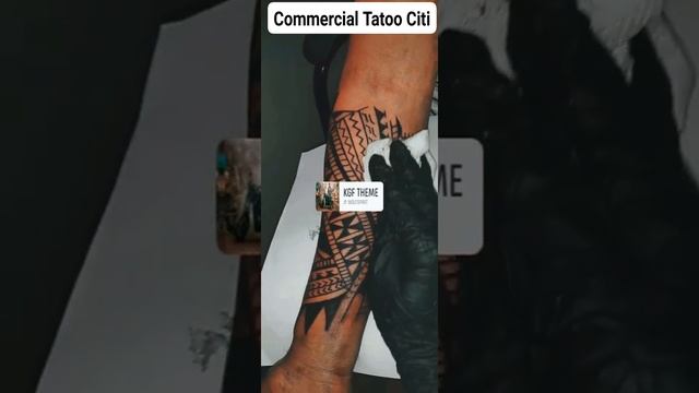 Tribal Forearm Tattoo Design For Men