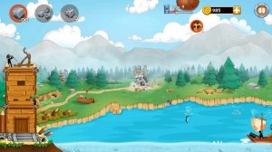 Катапульта атака пиратов 13 дней с пиратами! The CatapultClash With Pirates