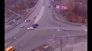 Погоня  машин ГИБДД за Жигули