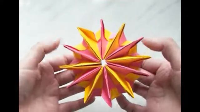 Калейдоскоп из бумаги смотреть онлайн