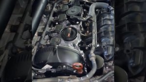 Работа двигателя cdab vw, после ремонта