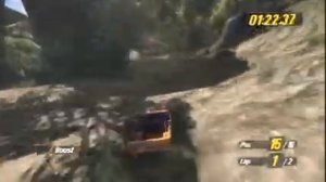 Motorstorm 2: Pacific Rift Gameplay And Retarded Crashes