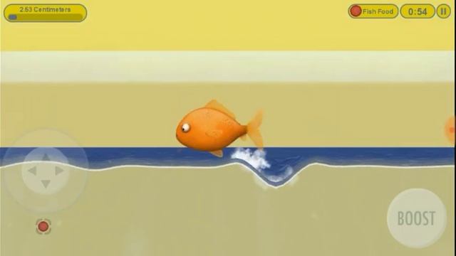 Суровая ЗОЛОТАЯ РЫБКА съела всех в океане. ИГРА Tasty Blue #1 смотреть онлайн