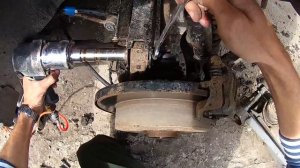 Замена пыльника заднего ШРУСа New Actyon. Часть 1. Разборка.