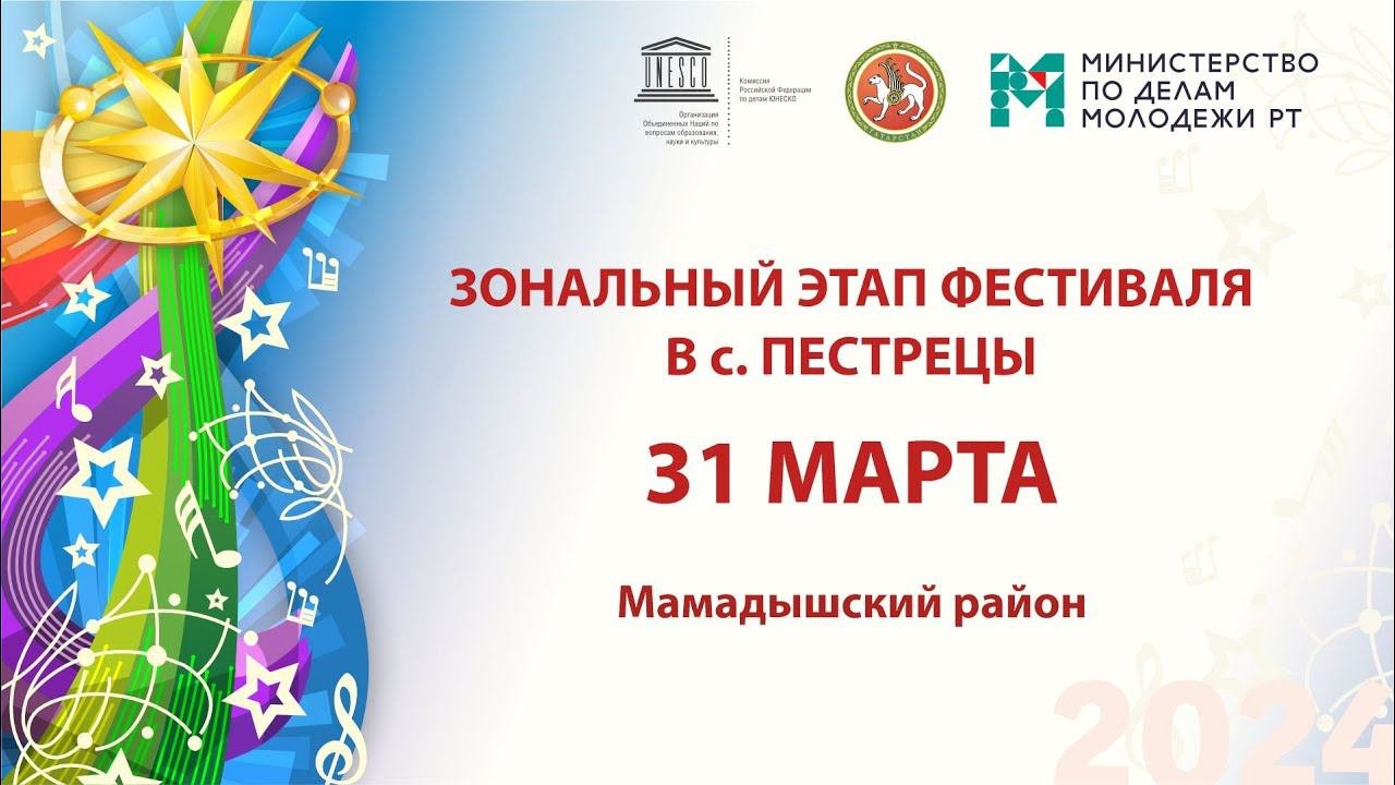"Созвездие-Йолдызлык"-2024. Зональный этап в с. Пестрецы. Мамадышский район.