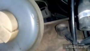 замена фланца системы охлаждения AUDI 80 B3