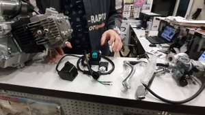 Обзор двигателя мопеда 110сс!!! Смотреть до конца!!!