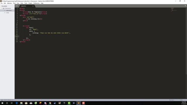 Ep02 | #02 | Giải thích cách làm việc của template Vue JS qua ví dụ - RHP Team