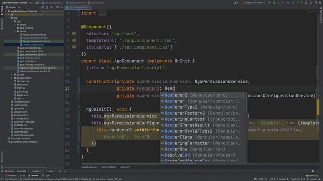 Ngx-permissions Tutorial #4 - Disable elements(input, button) plain and angular material смотреть онлайн