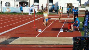 Veronika Pienzarieva (UKR) Triple Jump Girls 4th Place European Youth Olympic Festival Maribor 2023