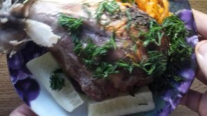 ДИЕТИЧЕСКАЯ ИНДЕЙКА в ПАКЕТЕ. Бюджетный РЕЦЕПТ для ПОХУДЕНИЯ. Голень ИНДЕЙКИ. Диета ДЮКАНА.ТУТСИ