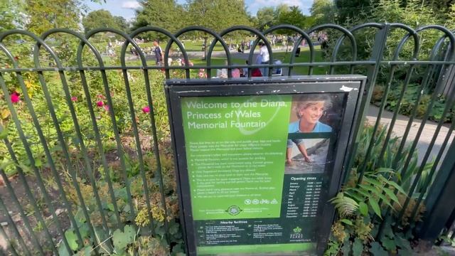 HYDE PARK - LONDON | Фонтан принцессы Дианы | Гайд-парк 4К