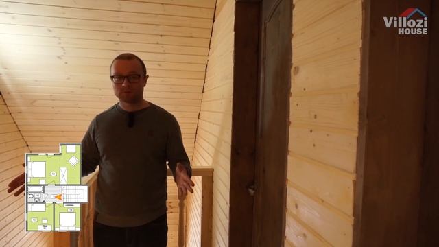 Как живется в СИП доме внутри которого бассейн? Экскурсия по готовому СИП дому