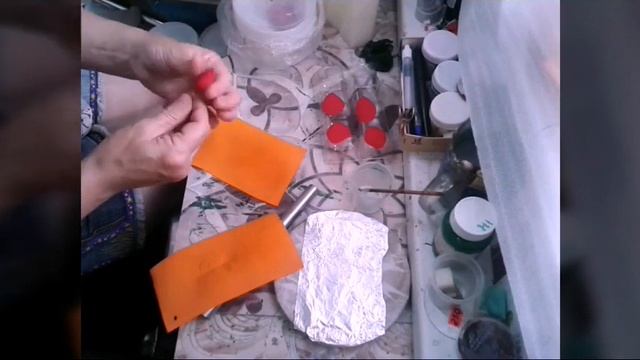 Декор шкатулки. Холодный фарфор. Diy.