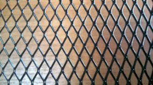 Алюминиевая сетка черная RS-49174