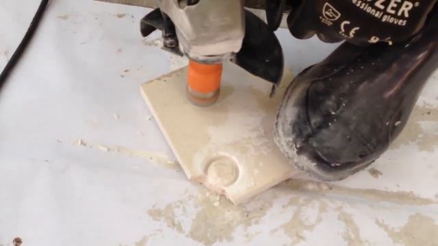 Алмазная коронка по керамограниту для сухого сверления HAWERA SpeedCeramics