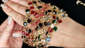 20. Распаковка лотов - Безели Swarovski и винтажные платки и шарфы Anne Klein, Talbots...