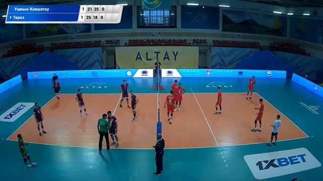 Ушкын-Кокшетау - Тараз.Волейбол|Кубок РК|Мужчины|Финальный этап|Усть-Каменогорск смотреть онлайн