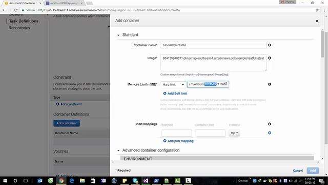 Deploy a sample microservice by Docker, Restful api and AWS ECS смотреть онлайн