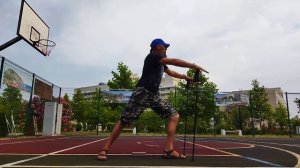 Оздоровительная гимнастика с скандинавскими палками.