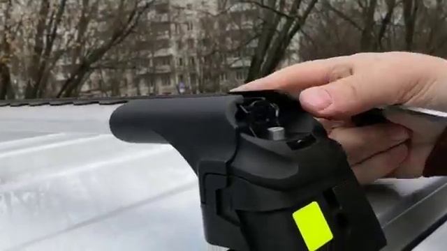 Установка Turtle AIR 2, поперечины для интегрированных рейлингов смотреть онлайн