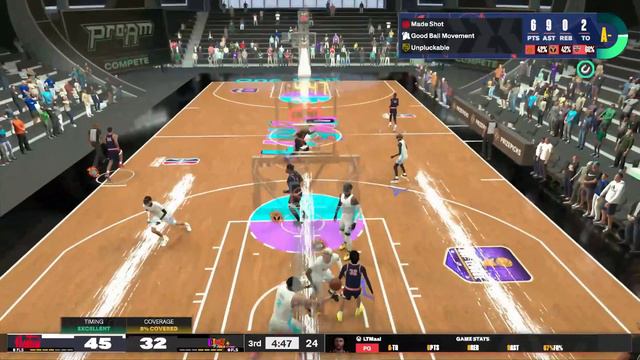 NBA 2K24 Pro-Am: CAN MY 5'7 PG BUILD LEAD US TO AN UNDEFEATED SEASON? смотреть онлайн