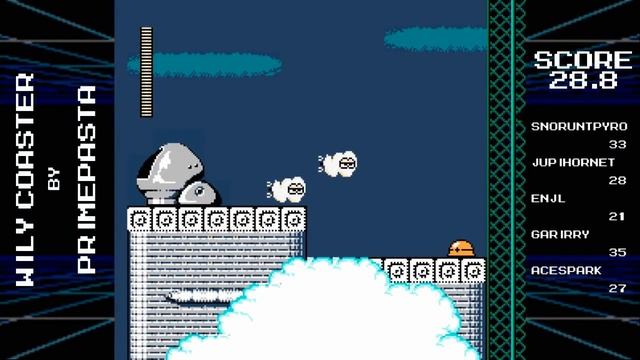 Make a Good Mega Man Level 2 Blind Run - Pt 23 - Coaster Caverns смотреть онлайн