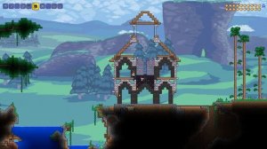 АРХИТЕКТУРА В TERRARIA #1 // НЕБОЛЬШОЙ ЗАМОК