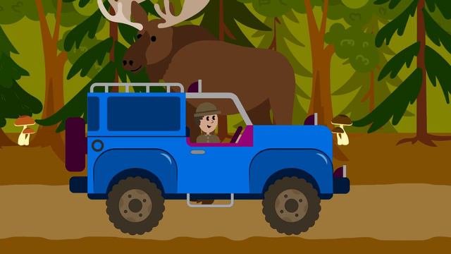 Learn Forest Animals For Kids | Animal Names For Children