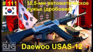 18,5-мм автоматический дробовик Daewoo USAS-12 (Южная Корея) (World of Guns: Gun Disassembly #111)