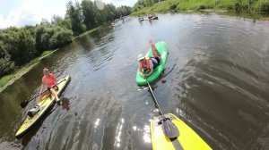 День рождения Ани 2024 на сапах. Истра. 4K