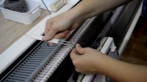 Мужской пуловер с рукавом реглан на вязальной машине Men's pullover knitting machine